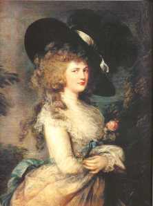 Thomas Gainsborough-Lady Georgiana